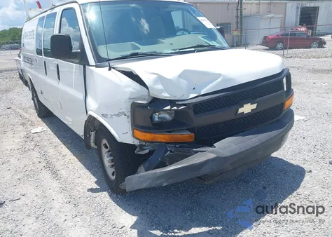 2013 Chevrolet Express 2500 Work Van из США, поврежденный, VIN 1GCWGGBG8D1168560